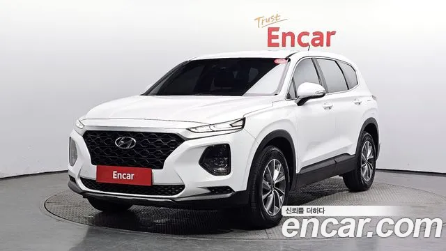 Hyundai Santa Fe TM 2018 Белый из Кореи
