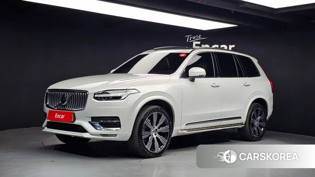 Volvo XC90 second Generation 2021 Белый из Кореи