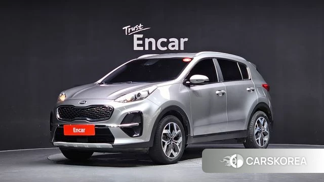 Kia Sportage The Bold 2020 Серебристо-серый из Кореи