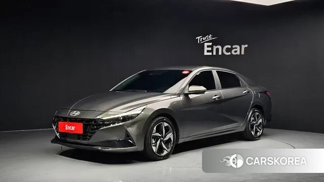 Hyundai Avante (CN7) 2022 Серый из Кореи