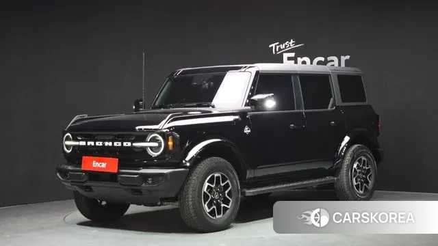 Ford Bronco 6th Generation 2024 Черный из Кореи