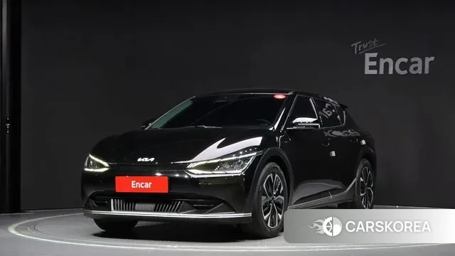 Kia EV6 2022 Черный из Кореи