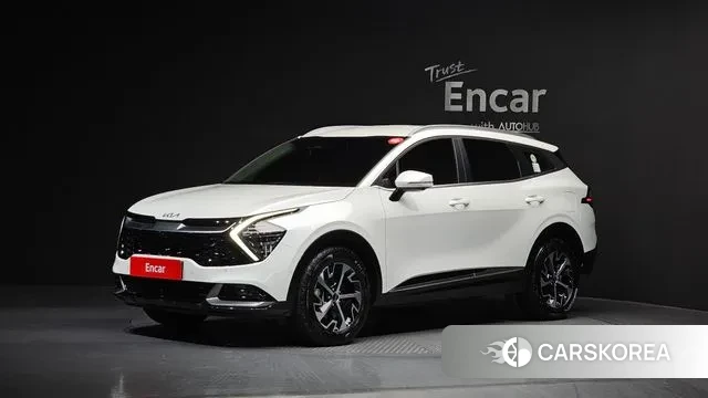 Kia Sportage 5th Generation Hybrid 2023 Белый из Кореи