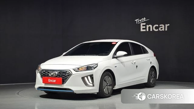 Hyundai The New Ionic Hybrid 2019 Белый из Кореи