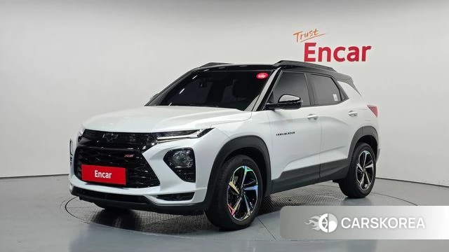 Chevrolet (GM Daewoo) Trailblazer 2021 Белый из Кореи