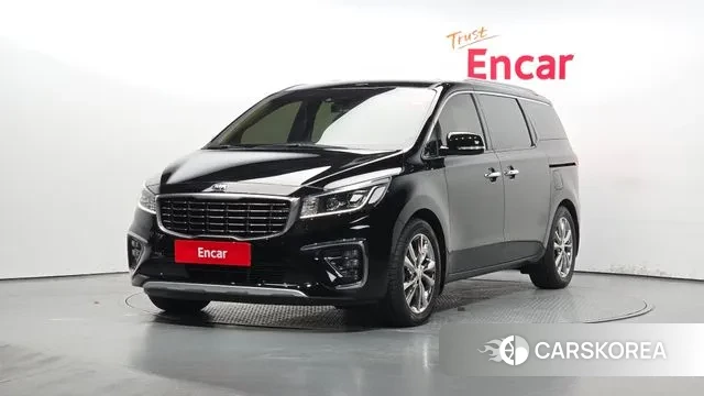 Kia The New Carnival 2019 Черный из Кореи