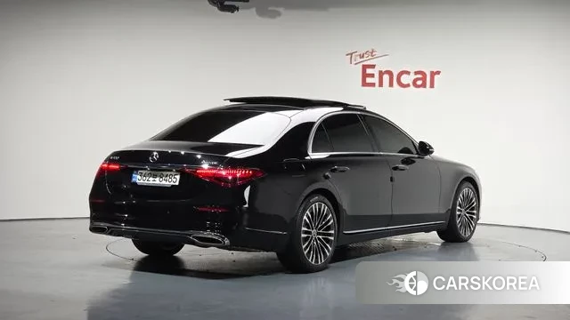 Mercedes-Benz S-Class W223 2022 Черный из Кореи