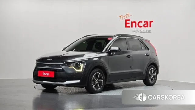 Kia Di Ol Nu Niro 2022 Серый из Кореи