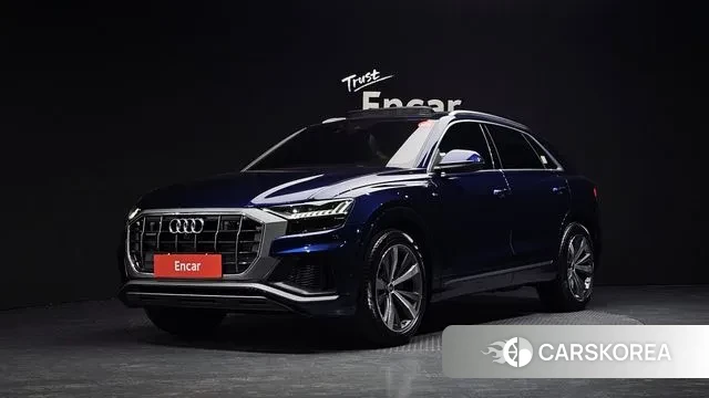 Audi Q8 (4M) 2021 Синий из Кореи