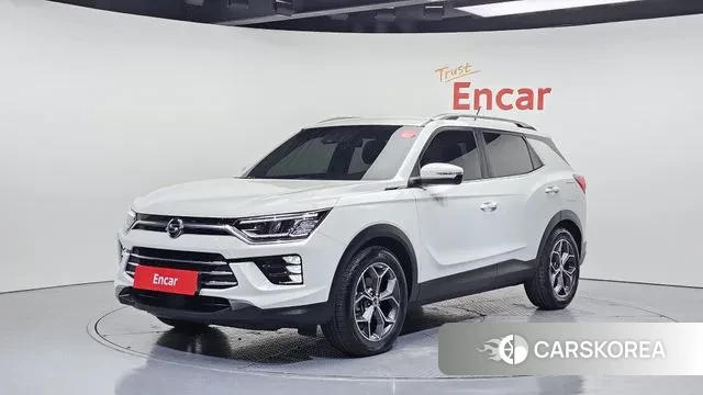 Ssangyong Beautiful Korando 2019 Белый из Кореи