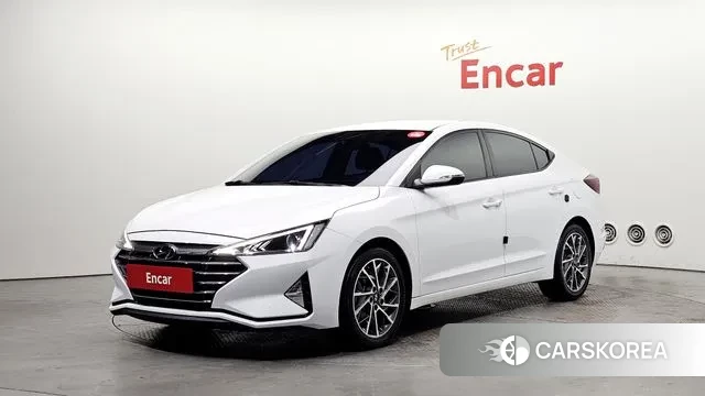 Hyundai The New Avante AD 2019 Белый из Кореи