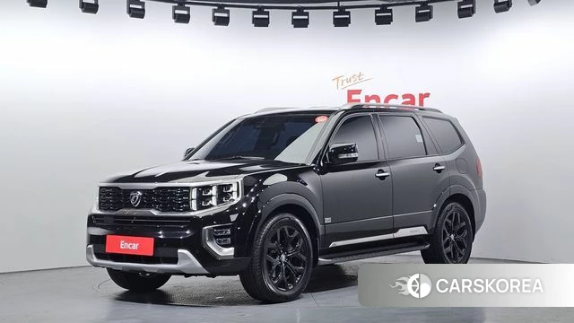 Kia Mohave Master 2021 Черный из Кореи