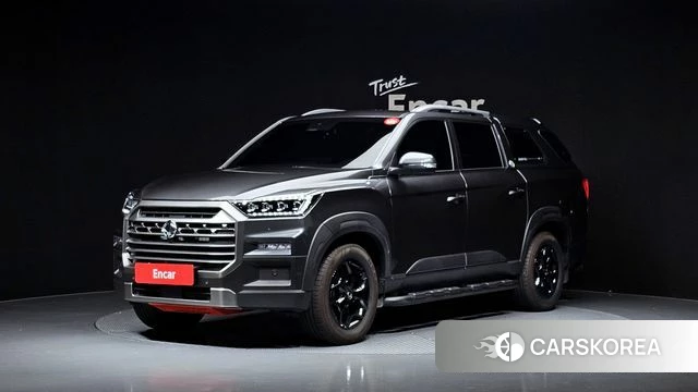 Ssangyong The New Rexton Sport 2024 Серый из Кореи