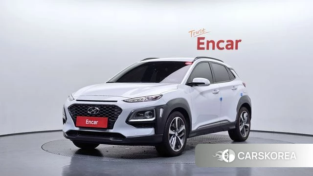 Hyundai Kona 2019 Белый из Кореи