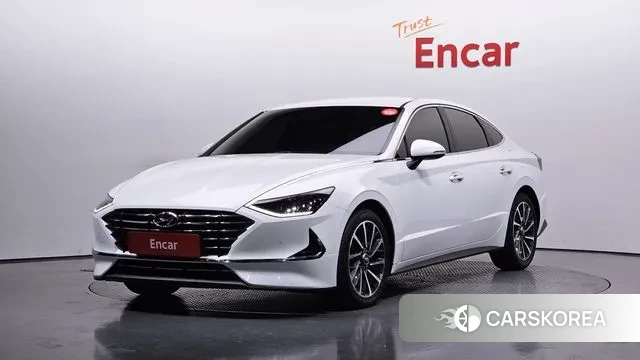 Hyundai Sonata (DN8) 2019 Белый из Кореи