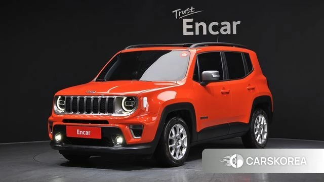 Jeep Renegade 2020 Оранжевый из Кореи