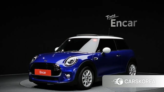 Mini Cooper 2019 Синий из Кореи