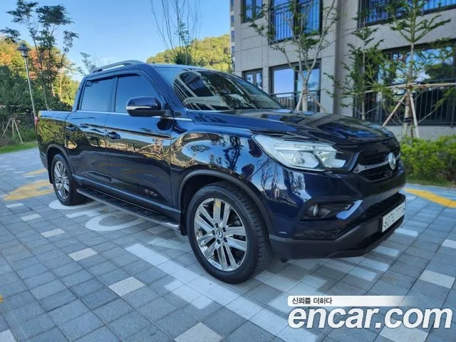 Ssangyong Rexton Sports 2018 Синий из Кореи