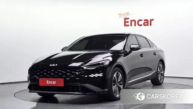 Kia K8 Hybrid 2023 Черный из Кореи