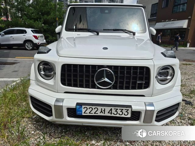 Mercedes-Benz G-Class W463b 2022 Белый из Кореи