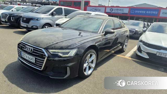Audi A6 (C8) 2021 Черный из Кореи