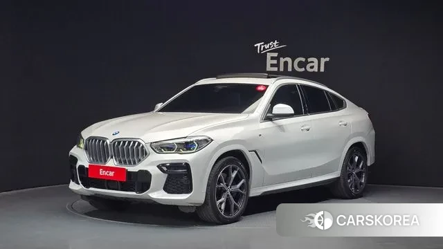 BMW X6 (G06) 2022 Белый из Кореи