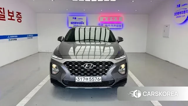 Hyundai Santa Fe TM 2019 Серый из Кореи