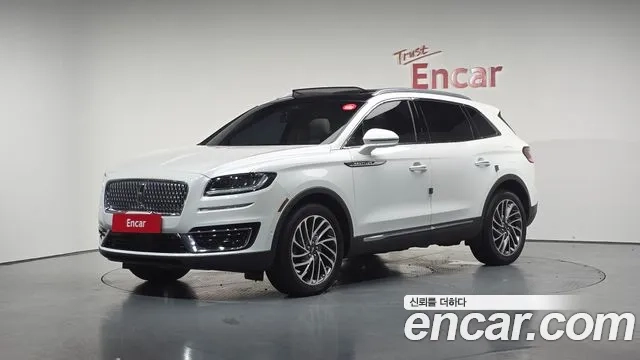 Lincoln Nautilus First generation 2020 Белый из Кореи