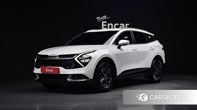 Kia Sportage 5th Generation Hybrid 2021 Белый из Кореи