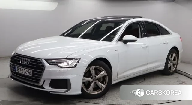 Audi A6 (C8) 2020 Белый из Кореи