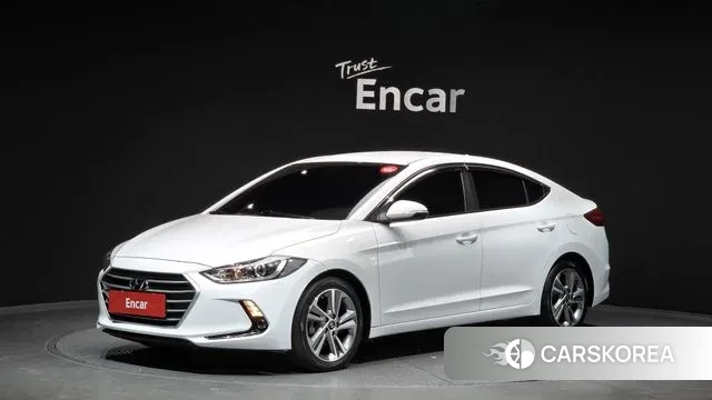 Hyundai Avante AD 2018 Белый из Кореи