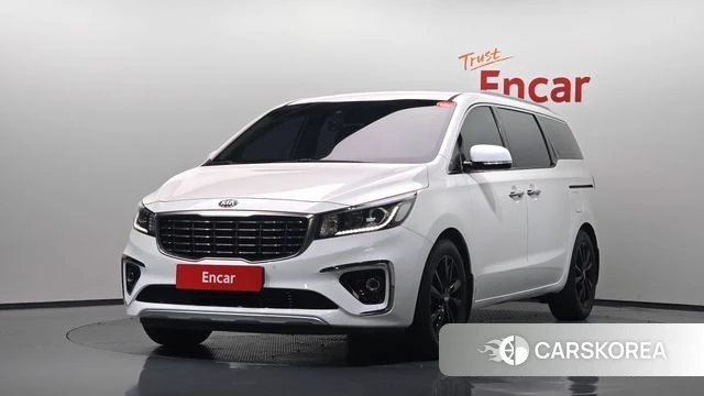 Kia The New Carnival 2018 Белый из Кореи
