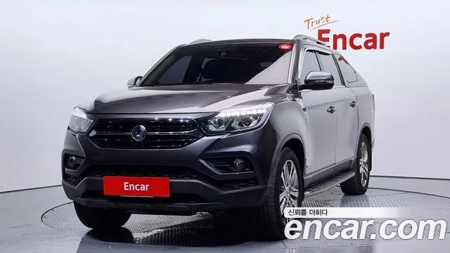 Ssangyong Rexton Sports 2018 Серый из Кореи