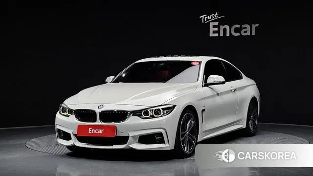 BMW 4 Series (F32) 2018 Белый из Кореи
