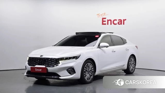 Kia K7 Premier Hybrid 2020 Белый из Кореи