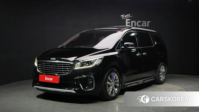 Kia The New Carnival 2018 Черный из Кореи