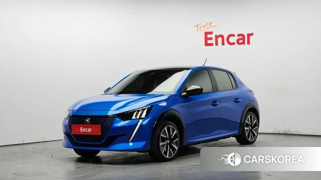 Peugeot e-208 second Generation 2021 Синий из Кореи