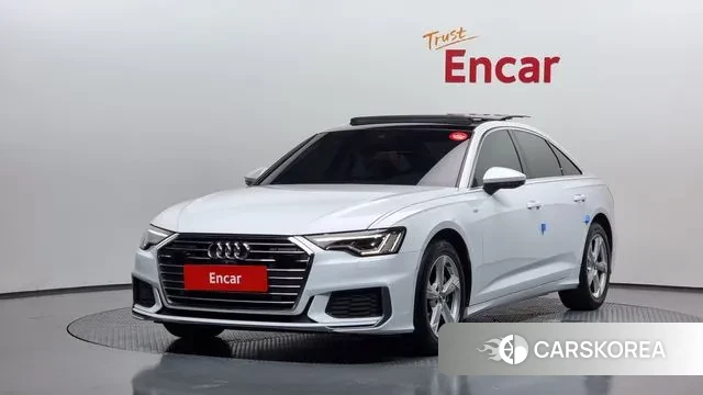 Audi A6 (C8) 2020 Белый из Кореи