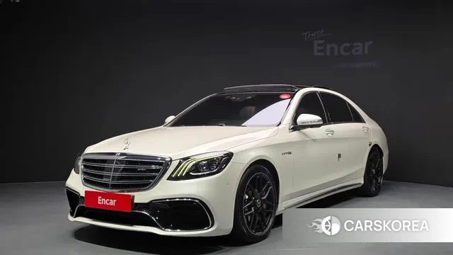 Mercedes-Benz S-Class W222 2020 Белый из Кореи