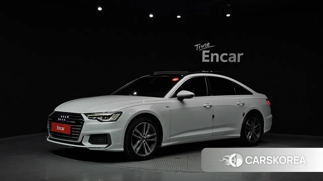 Audi A6 (C8) 2022 Белый из Кореи
