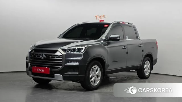 Ssangyong The New Rexton Sport 2024 Серый из Кореи