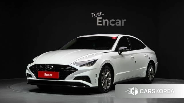 Hyundai Sonata (DN8) 2021 Белый из Кореи