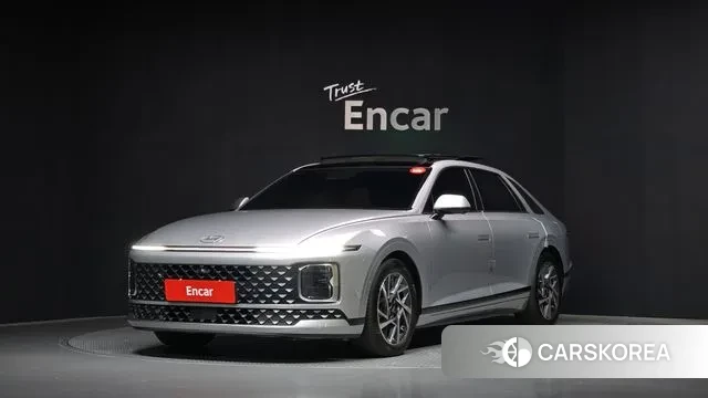 Hyundai Grandeur (GN7) 2023 Серебристо-серый из Кореи