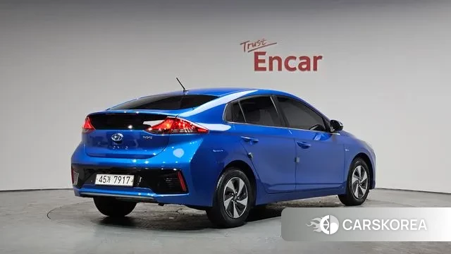 Hyundai Ionic Hybrid 2018 Синий из Кореи