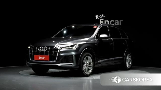 Audi Q7 (4M) 2021 Серый из Кореи