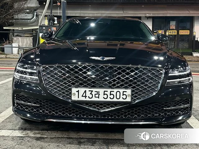 Genesis G80 (RG3) 2020 Черный из Кореи