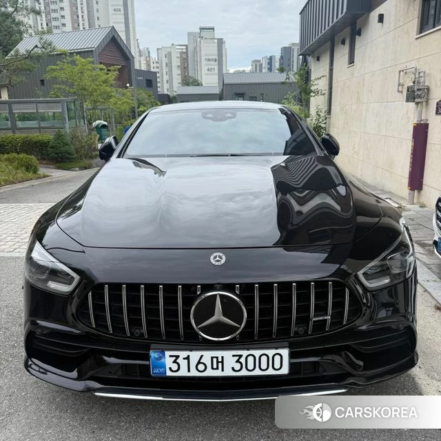 Mercedes-Benz AMG GT 2021 Черный из Кореи