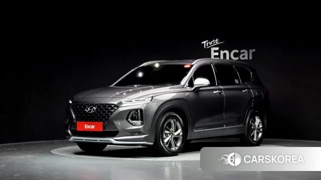 Hyundai Santa Fe TM 2019 Серый из Кореи