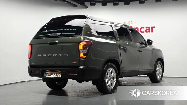 Ssangyong The New Rexton Sport 2022 Зеленый из Кореи