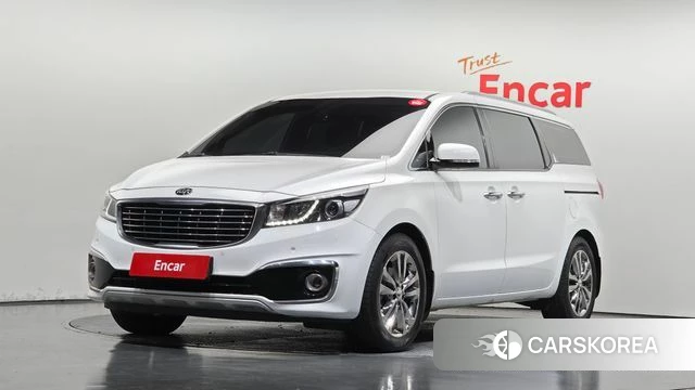 Kia All New Carnival 2018 Белый из Кореи